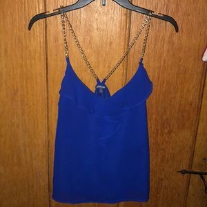 Royal Blue Tank Top.
